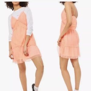 Tulle Orange TopShop Dress size 10